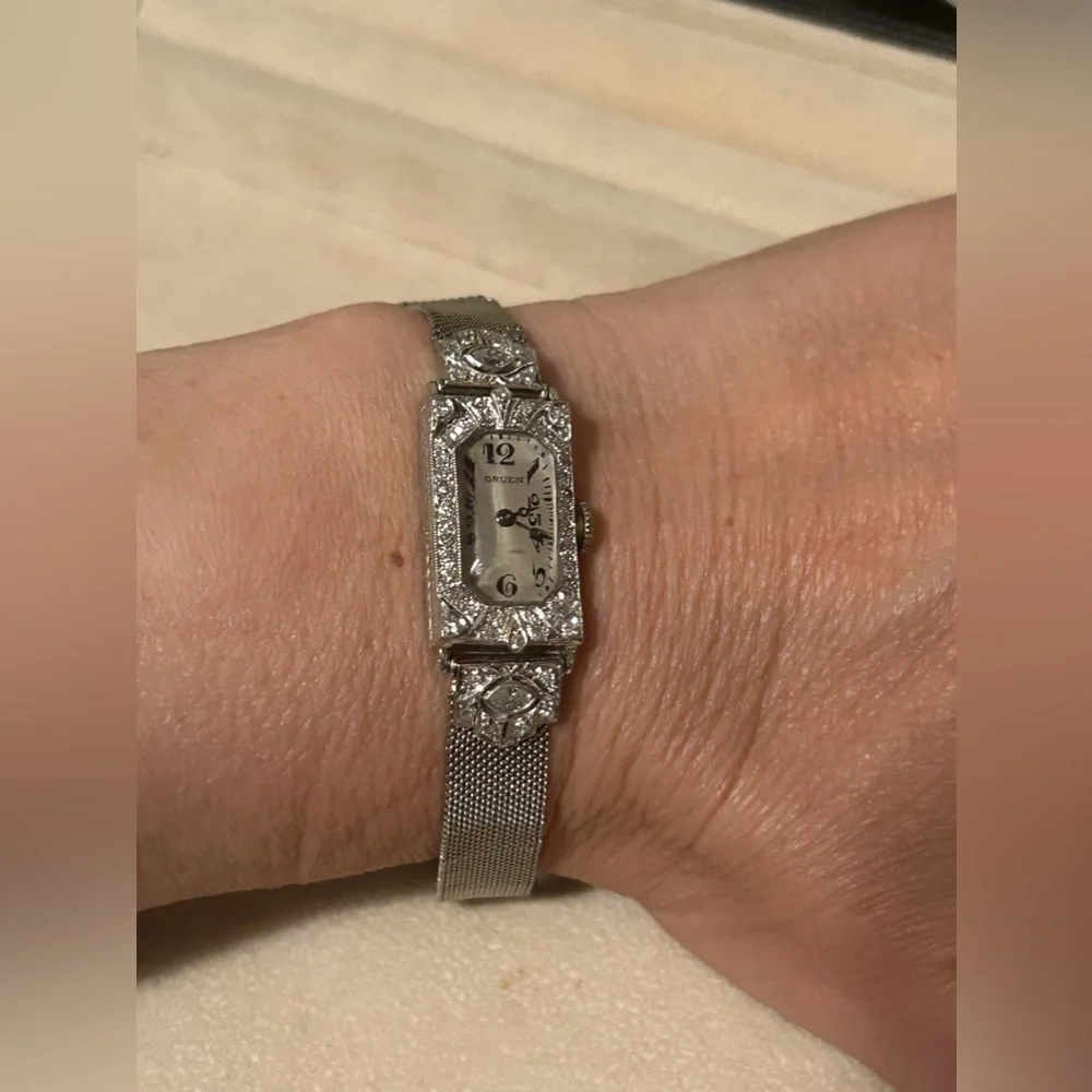 Antique Art Deco Gruen Watch